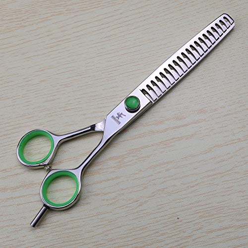 Hematite Handle reta parafuso verde Scissors Scissors Right Scissors Scissors de tesoura Homeircut Ferramentas essenciais