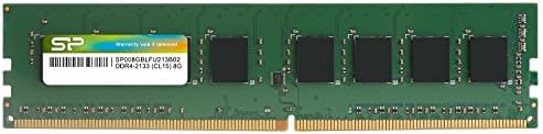8 GB de silício Power DDR4 2133MHz PC4-17000 Memória da área de trabalho CL15 1.2V 288 pinos