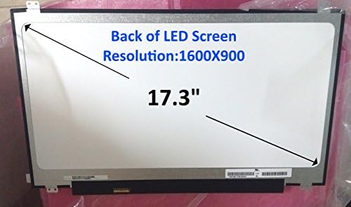 Novo genérico 17,3 HD+ Slim 30 pinos Substituição de laptop LED LED LCD Screen/painel Compatível com Innolux N173FGA-E34