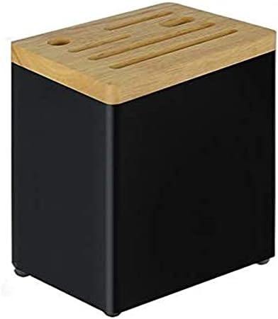 Caixa de armazenamento do suporte da faca Cozinha suprimento de armazenamento Cacas domésticas prateleira de armazenamento com bloqueio