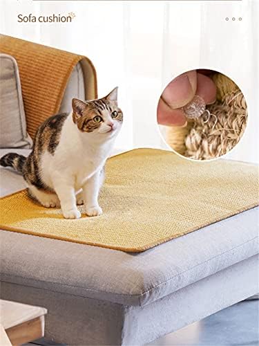 Wzhsdkl gatos scratcher pad sisal sofá de mobiliário de mobília gatos gatos gatos scratcher pata bloco de pata invisível unhas