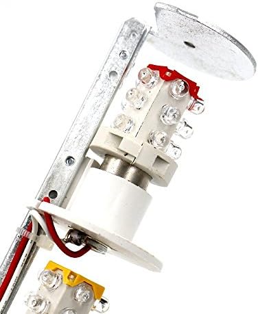 BAOMAIN SINAL INDUSTRIAL SINAL DO LED LED ALARME ROUNTE TORRELA INDICADOR DE luz de luz contínua Aviso de luz RED AC 110V LGP-502TJ