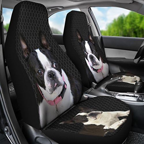 Tampas de assento de carro imprimido de Boston Terrier