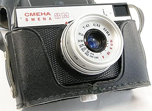 Smena-8m russo URSS LOMO 35mm Câmera Triplet-43 40mm f/4 lente