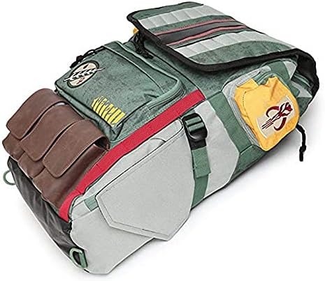 Miaoduo para Boba Fett Backpack Backpack Standard Saco Hunter Backpack Backpack Macka de mochila ao ar livre