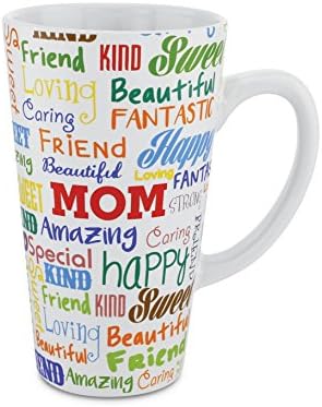 Kovot Mom Mug - Caneca de café cerâmica de 16 onças, ótimo presente para mães