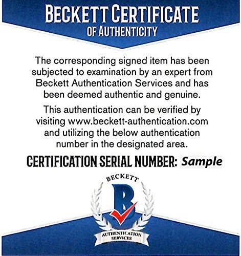Ollie Matson assinou 1957 Topps Card 26 Beckett autenticado - Cartões de futebol autografados da NFL