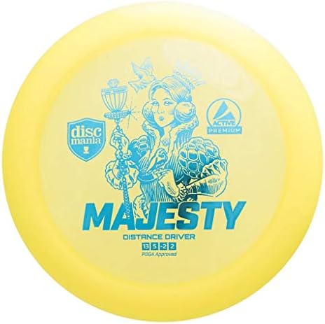 Discmania Active Premium Majesty Disc Golfe Distante Distante, Driver de Golfe de Discos de High Speed