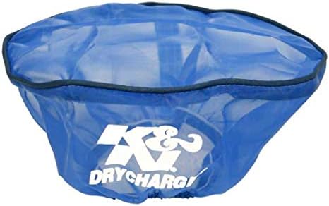 K&N 22-2020pl Blue Dry Drycharger Filter Wrap - Para o seu filtro oval de 4,5 x7