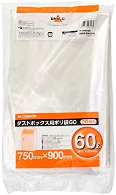 Sacos de plástico DP-60 para lixo 60