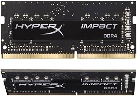 Memória do laptop Kingston Fury DDR4 3200MHz 8GB x 2 Kingston Fury Impact Cl20 1.2V SODIMM KF432S20IBK2/16