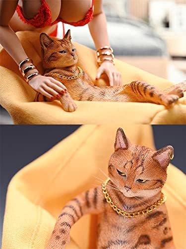 Zalhin Leopard Cat Animal Model Personalidade Creative Cut Cat Cat Fashion Moda Play Ornamentos periféricos Kit de garagem Toys