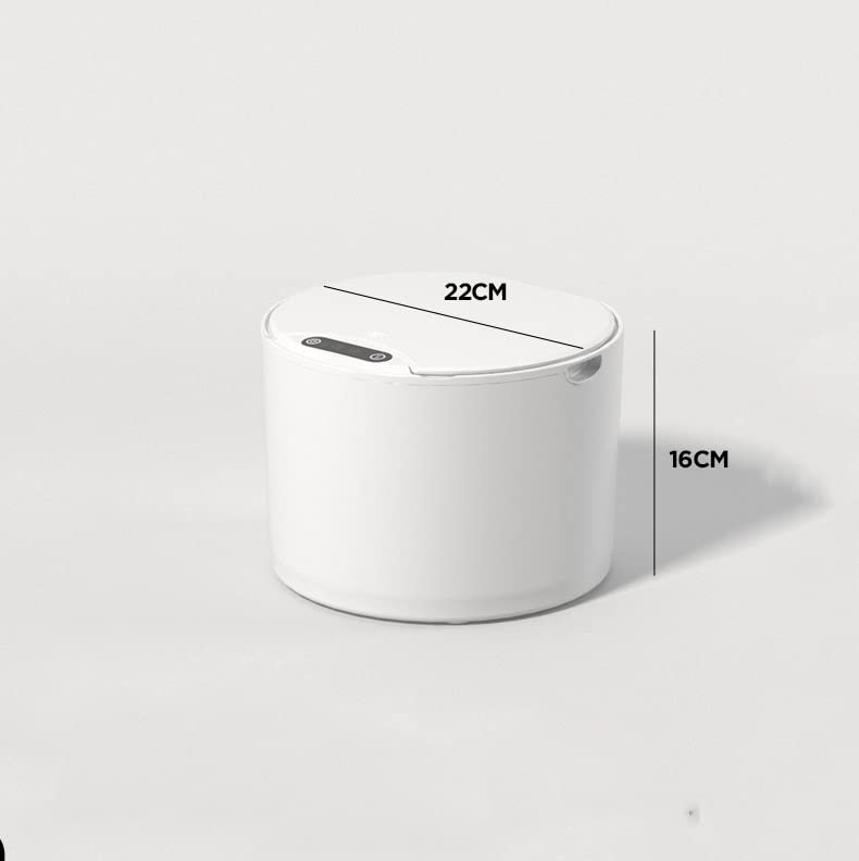 Lixeira do sensor inteligente YCFBH para lata de lixo de cozinha para banheiro da família Rachaduras de lixo de sensor automático