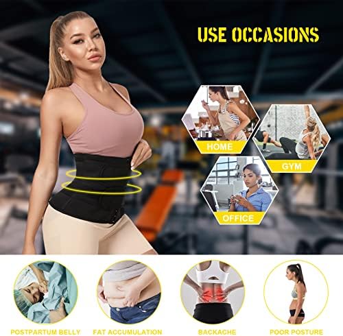 Baozminan Caist Trainer for Women Lower Bound Bell Gord, modelador para mulheres, cintura da cintura da cintura Shapewear