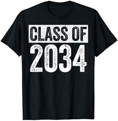 Classe da camiseta 2034 T-shirt sênior 2034 Camiseta de camisa de formatura