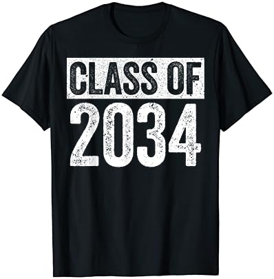 Classe da camiseta 2034 T-shirt sênior 2034 Camiseta de camisa de formatura