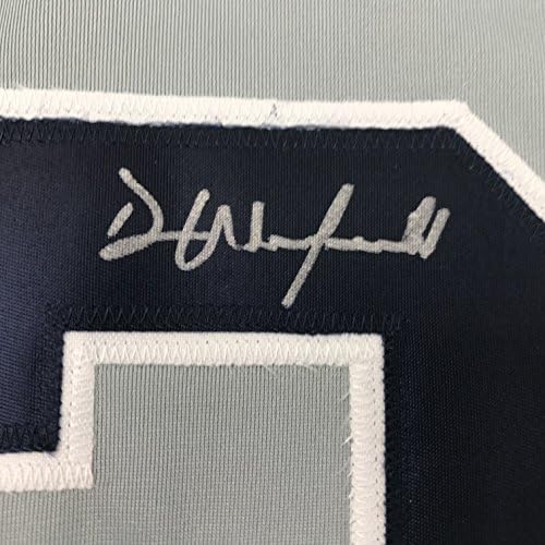 Autografado/assinado Dave Winfield New York Grey Baseball Jersey JSA CoA