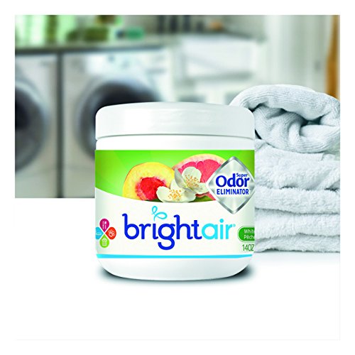 BRI BRI 900133 ELIMINADOR DE SUPER ODOR, Pêssego branco e citros, 14oz, 4,5 altura, 7,75 Largura