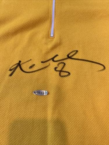 Kobe Bryant assinou Nike Los Angeles Lakers Shooting Shiry Jersey Uda Deck Upper - Jerseys Autografada da NBA