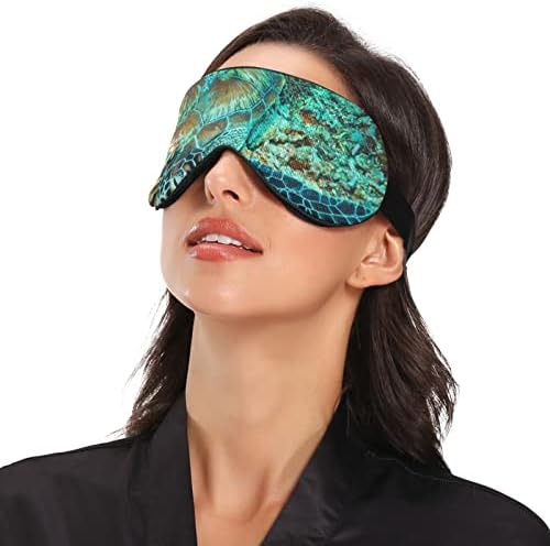 Máscara de máscara para os olhos do sono unissex-komodo-parque noturno máscara de dormir confortável