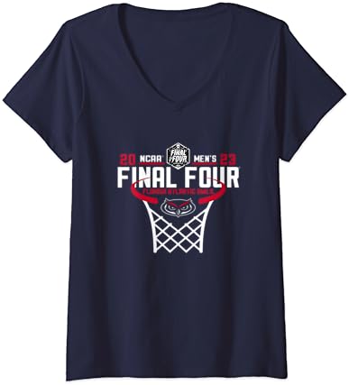 Florida Atlantic Owls Final Four 2023 Basketball Net Navy V-deco