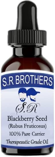 S.R Brothers Blackberry Seed Pure & Natural Terapeutic Carrier Oil 50ml