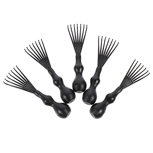 Escova de cabelo portátil de lalafina 48 pcs escova de cabelo pincel de cabelo limpador pente mais limpador pincel pincel removedor