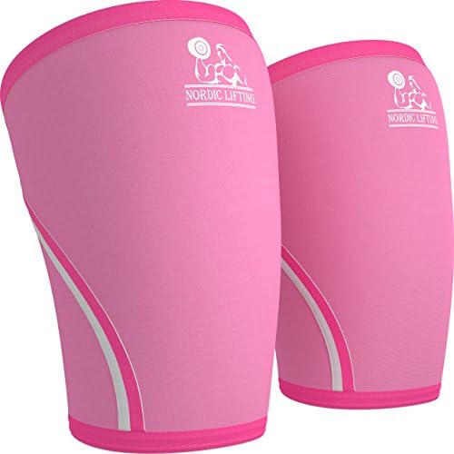 Pesos do pulso do tornozelo 2lb - pacote rosa com mangas de joelho xsmall - rosa