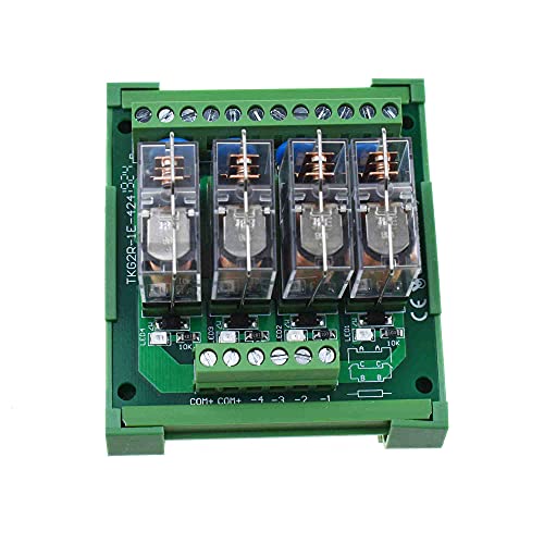 Amplificador PLC TNKG2R-1E-1624P 1 SPDT DIN MOLTE 12V 24V 4 CANAL 1 SPDT 16A RELA PLAGGLIBLE G2R-1-E