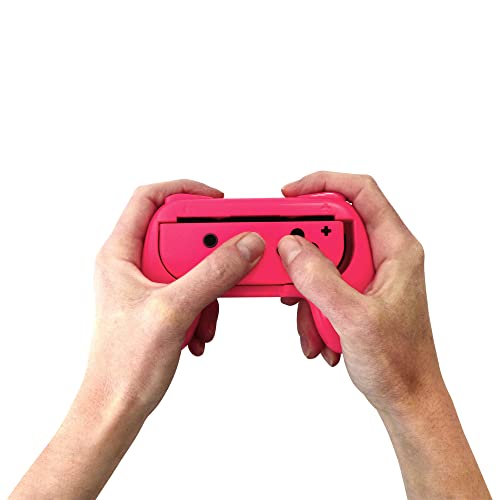 Subsônico - Joy -Con -Consultor Grips para Nintendo Switch - pacote de 2 garras de conforto para Joy Contras Green e Pink