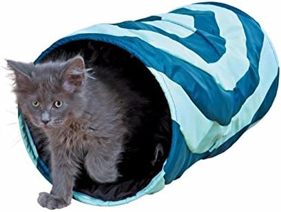 Túnel de gatos Trixie com papel alumínio para encorajar o jogo, interno / externo