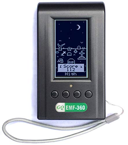 GQ Ghost Meter Ghost Detector Ghost Hunting 3-in-1 EMF-360 Sensor de detector de medidor EMF de vários campos EMF