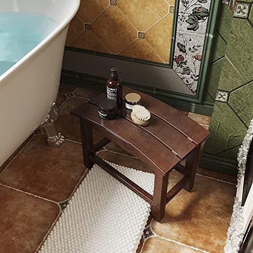 Bancas de assento de Goodbz para banquinho do banheiro, banquinho de banho não deslizante para banheira para banheira para o ar livre interno, prateleira de organizador de rack de tela de banheiro