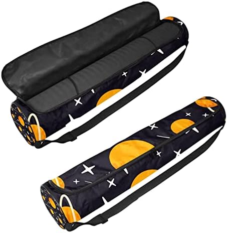 Bolsa de transportadora de tapete de ioga da lua com alça de ombro de ioga bolsa de ginástica bolsa de praia
