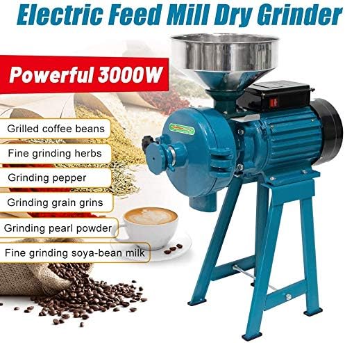 Moinhos de grãos, atualizados de cereais seco de 3000w seco moto de grã