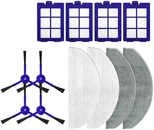 HEPA Filter Element Substituição Filtro de panos descartáveis ​​escovas laterais acessórios de pó de pó para robovac x8