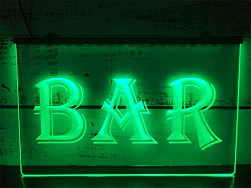 Coquetéis de néon LED de bares personalizados de DVTel, USB RGB Dimning 3D Display Neon Lights para pub Wall Decoration Night