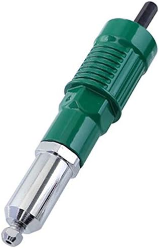 Adaptador de perfuração de rebite de rebite wogqx, manual de perfuração elétrica porca de rebite porca de rebite diâmetro de rebite de 2,4 mm 3,2 mm 4,0 mm 4,8 mm