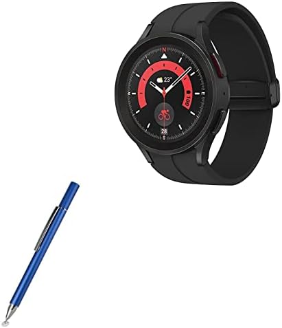 BOXWAVE STYLUS PEN COMPATÍVEL com Samsung Galaxy Watch 5 Pro - Finetouch Capacitive Stylus, caneta de caneta super precisa para Samsung Galaxy Watch 5 Pro - Lunar Blue