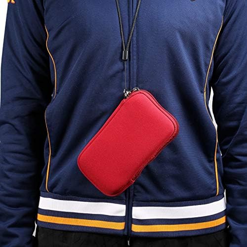Caixa de coldre Neoprene Sleeve, bolsa celular de bolsa universal de 6,9 ​​polegadas com zíper para iPhone 11 Pro Max,