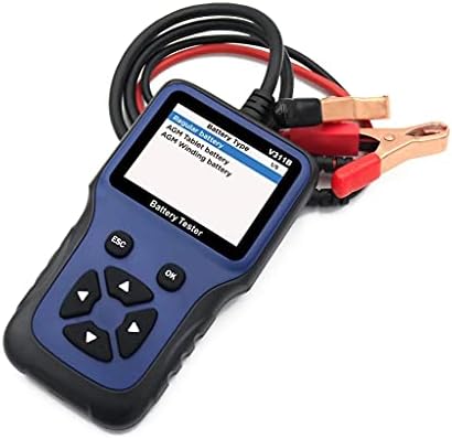 WDBBY 12V Battery Tester Digital LCD LCD Testador de bateria de diagnóstico Analisador Analisador Analisador de início de carregamento ferramenta do scanner