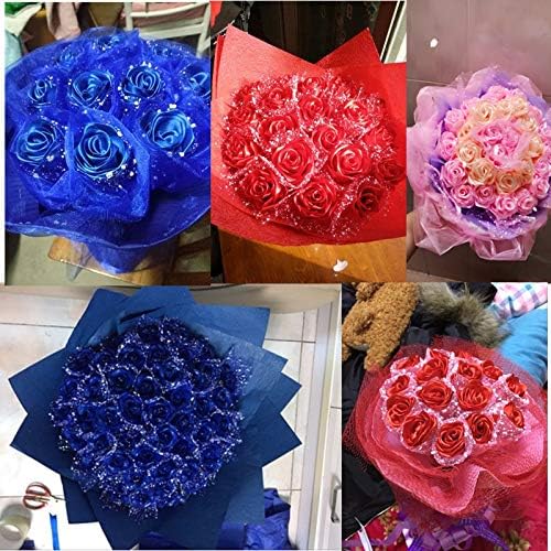 50cm 4yards/roll snowflake tulle Flower Flowers embalagem materiais de embalagem Materiais de decoração de festas de festas,