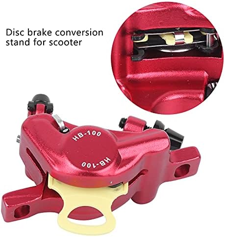 Pinça de freio de disco qinlorgo, freio de disco Substitua base, acessório de scooter durável para scooter e-scooter freio de