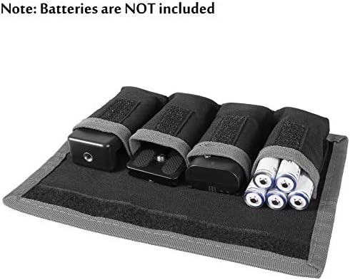 MEKING DSLR Battery Case Storage Bag para bateria AA/AAA e LP-E6 LP-E8 LP-E10 LP-E12, EN-EL14 EN-EL15, NP-FW50 NP-F550 NP-FM500H