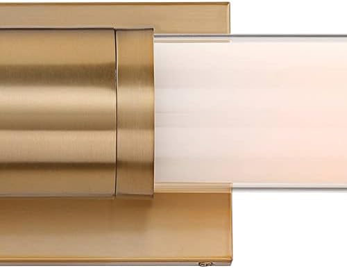 Possini Euro Design Brianna Modern Wall Lights Conjunto de 2 metal de metal de latão de 5 acessórios de gama de vidro interno de vidro interno de 5