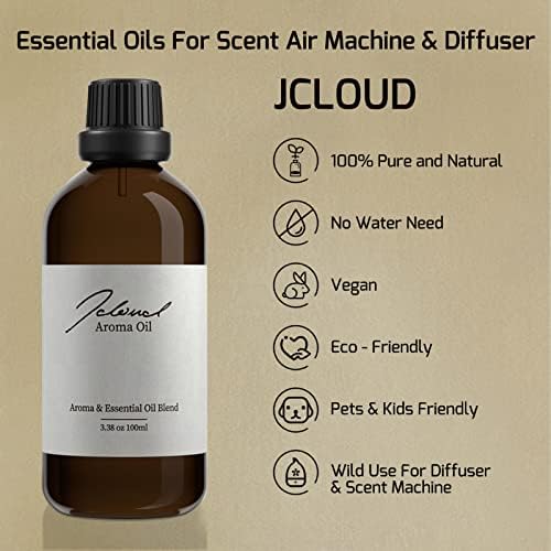 JCLOUD Smart Scent Air Machine e Oriental Charm Oils essencial 100ml para difusor