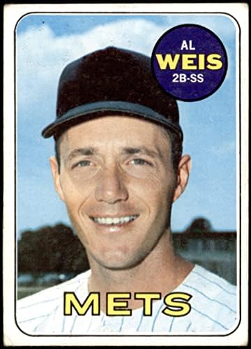 1969 Topps # 269 Al Weis New York Mets VG Mets