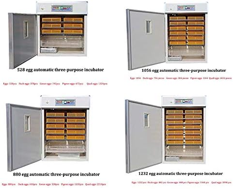 Incubadora de gabinete profissional de ZJDU, incubador de ovo automático inteligente, incubadora de ovos digitais Máquina de incubatórias