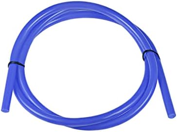 Meccanixity Clear Silicone Tubing Hose Kit de 3x6mm 10ft azul flexível para o tubo de ar da mangueira de água