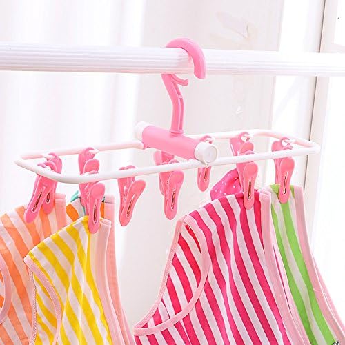 Yumuo Multifuncional dobrável roupas de plástico rack meias de roupas íntimas de roupas de bebê secando rack house